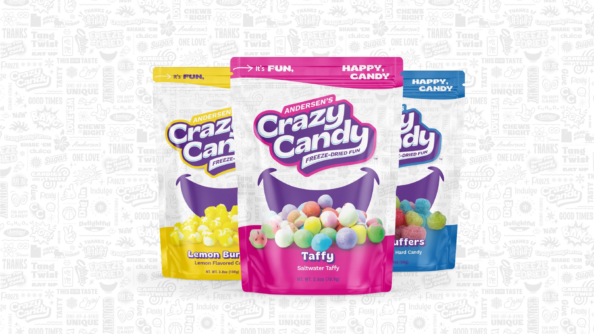 Crazy Candy – Packaging — Timothy Creative Department